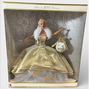 Celebration Barbie Special 2000 Edition NIB Gold Gown Millennium Doll Mattel
